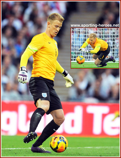 Joe Hart - England - 2014 World Cup Finals in Brazil.