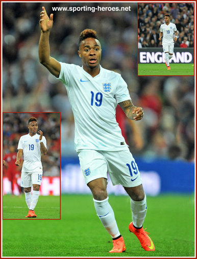 Raheem STERLING - England - 2014 World Cup Finals in Brazil.