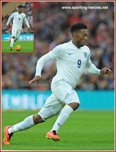 Daniel Sturridge - England - 2014 World Cup Finals in Brazil.