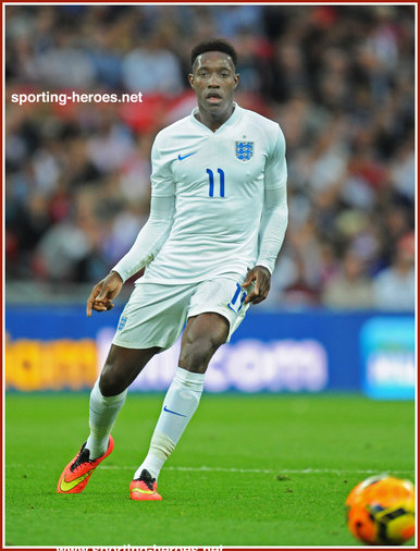 Danny Welbeck - England - 2014 World Cup Finals in Brazil.