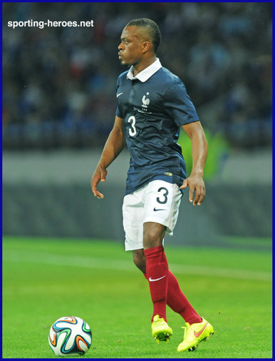 Patrice Evra - France - 2014 World Cup Finals in Brazil.