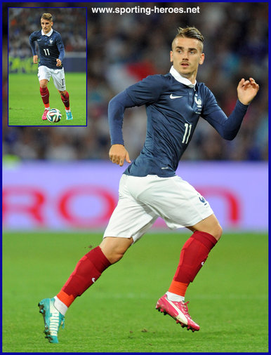 Antoine GRIEZMANN - France - 2014 World Cup Finals in Brazil.