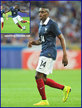 Blaise MATUIDI - France - 2014 World Cup Finals in Brazil.
