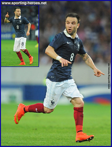 Mathieu Valbuena - France - 2014 World Cup Finals in Brazil.