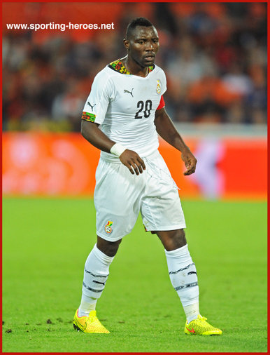 Kwadwo Asamoah - Ghana - 2014 World Cup Finals in Brazil.