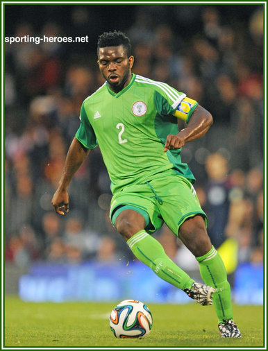 Joseph Yobo - Nigeria - 2014 World Cup Finals in Brazil.