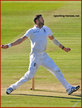 Liam PLUNKETT - England - Cricket Test Record for England.