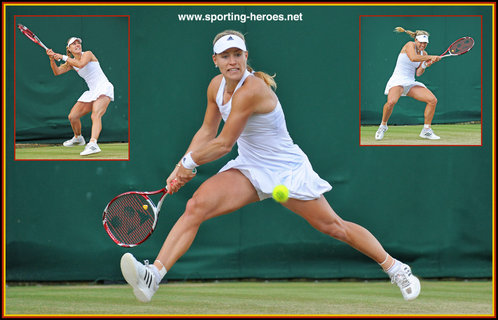 Angelique  KERBER - Germany - Quarter-finalist at Wimbledon 2014.