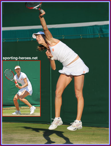 Ekaterina MAKAROVA - Russia - 2014 Quarter-finalist at Wimbledon, semi at U.S. Open.