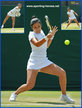 Zarina DIYAS - Kazakhstan - Last sixteen at Wimbledon 2014.