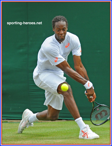 Gael Monfils - France - Quarter-finalist at French Open 2014.