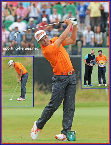 Rickie Fowler - U.S.A. - 2014: second at The Open,  4th. at Masters. Ryder Cup loss.
