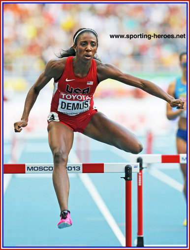 Lashinda Demus - U.S.A. - Bronze medal in 400mh at 2013 World Championships.