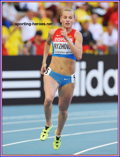 Kseniya RYZHOVA - Russia - Seventh at 2013 World Championships in Moscow