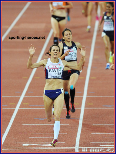 Jo Pavey - Great Britain & N.I. - 2014 European 10,000 metres Champion.