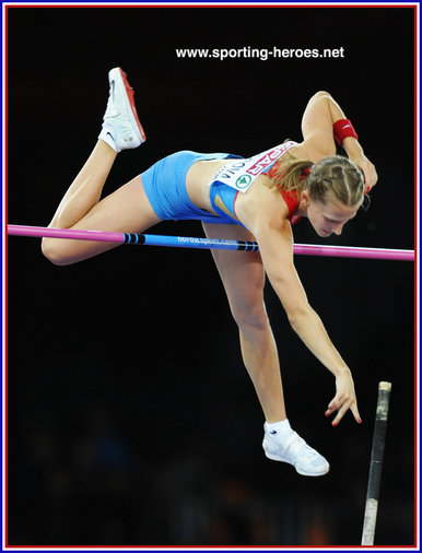 Anzhelika SIDOROVA - Russia - 2014 European women's pole vault champion.