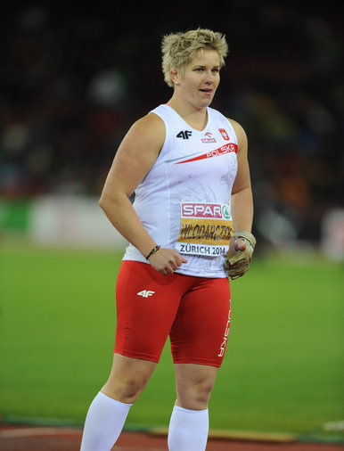 Anita Wlodarczyk - Poland - European women's hammer throw Champion in 2014.