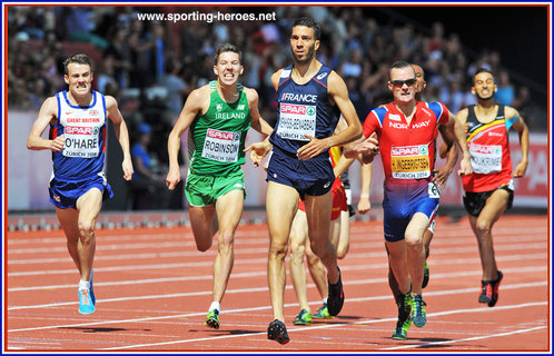 Mahiedine Mekhissi-Benabbad - France - 2014 European 1500m champion in Zurich.