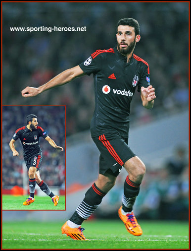Ismail KOYBASI - Besiktas - 2013/14 Champions League matches.