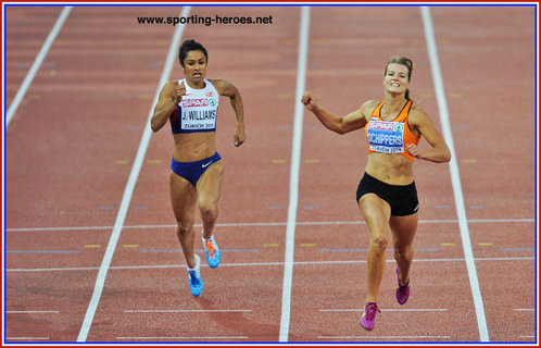 Jodie WILLIAMS - Great Britain & N.I. - 2014 European Championships silver medal over 200m