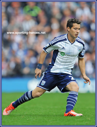 Sebastian BLANCO - West Bromwich Albion - Premiership Appearances