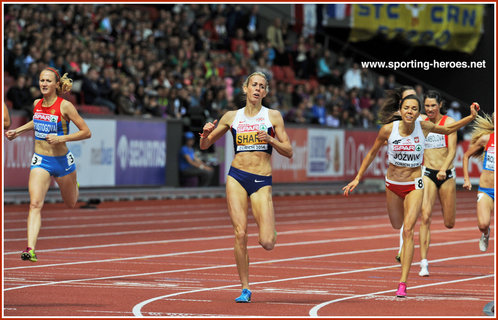 Joanna JOZWIK - Poland - Bronze medal in 800m at 2014 European Championships