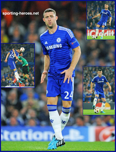 Gary Cahill - Chelsea FC - 2014/15 UEFA Champions League.