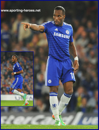 Didier Drogba - Chelsea FC - 2014/15 UEFA Champions League.