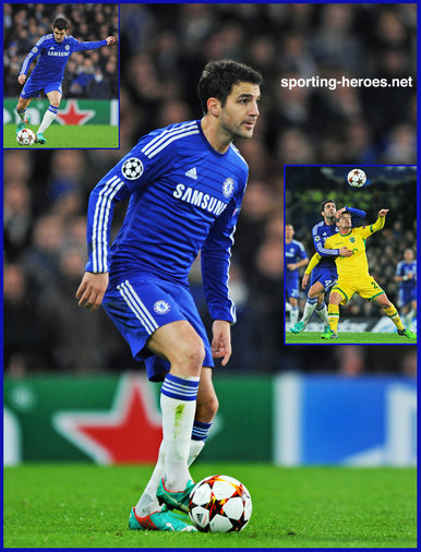 Cesc Fabregas - Chelsea FC - 2014/15 UEFA Champions League games.