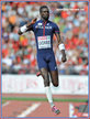 Kafetien GOMIS - France - 3rd. in long jump at 2014 European Championships.