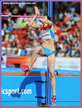 Mariya LASITSKENE - Russia - Silver medal in high jump at 2014 European Championships.