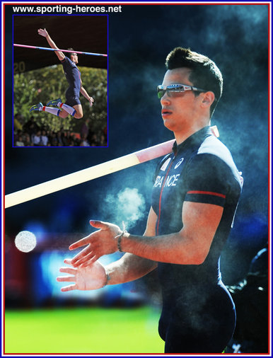 Kevin MENALDO - France - Third place at 2014 European Championships pole vault.