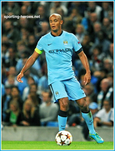 Vincent Kompany - Manchester City - 2014/15 UEFA Champions League games.