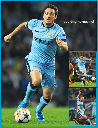 Frank Lampard Jnr - Manchester City - 2014/15 UEFA Champions League games.