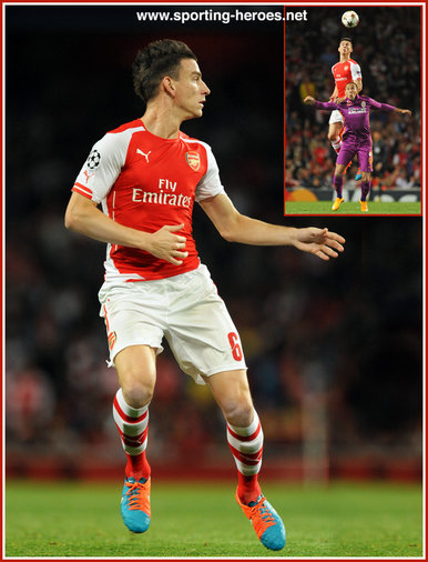Laurent Koscielny - Arsenal FC - 2014/15 UEFA Champions League.