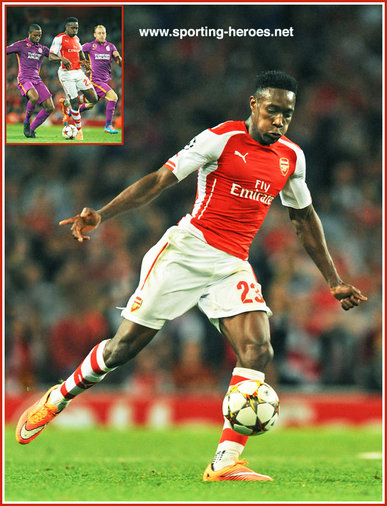 Danny Welbeck - Arsenal FC - 2014/15 UEFA Champions League.