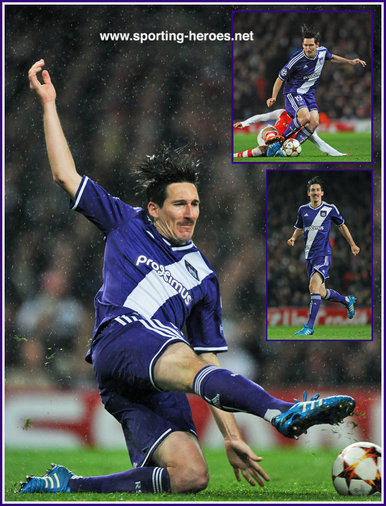 Sacha Kljestan - Anderlecht - 2014/15 Champions League matches.