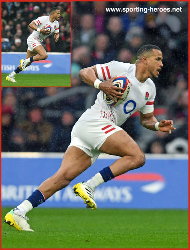 Anthony WATSON - England - International rugby union caps.