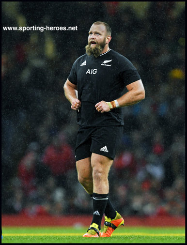 Joe MOODY - New Zealand - International Rugby Union Caps.
