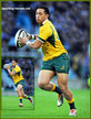 Christian LEALI'IFANO - Australia - International  Rugby Union Caps.