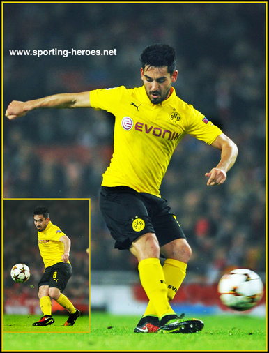 Ilkay GUNDOGAN - Borussia Dortmund - 2014/15 UEFA Champions League games.