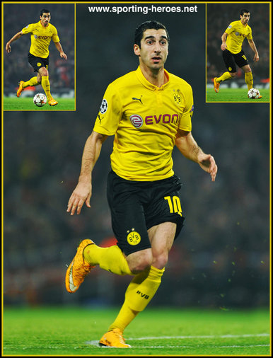 Henrikh Mkhitaryan - Borussia Dortmund - 2014/15 UEFA Champions League games.