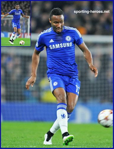 John Obi Mikel - Chelsea FC - 2014/15 UEFA Champions League games.