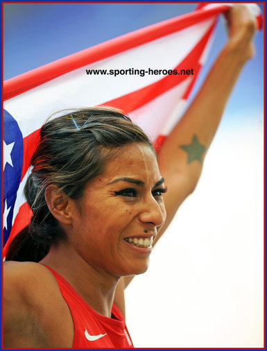 Brenda MARTINEZ - U.S.A. - Bronze medal at 2013 World Championships women's 800m.