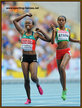 Mercy CHERONO - Kenya - Silver medal at 2013 World Championships in 5000m.