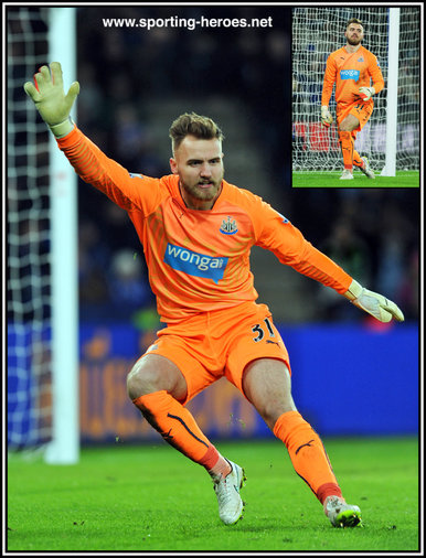Jak ALNWICK - Newcastle United - Premiership Appearances