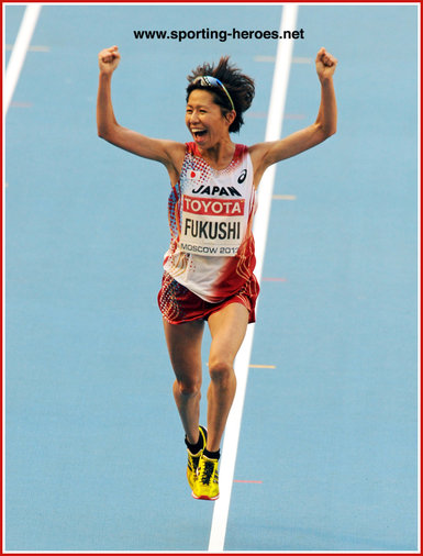 Kayoko FUKUSHI - Japan - Bronze medal at 2013 World Athletics Championships.
