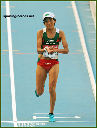 Madai PEREZ - Mexico - 7th at 2013 World Championships.