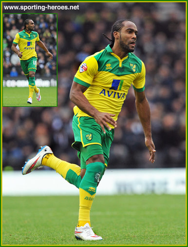 Cameron Jerome - Norwich City FC - League Appearances