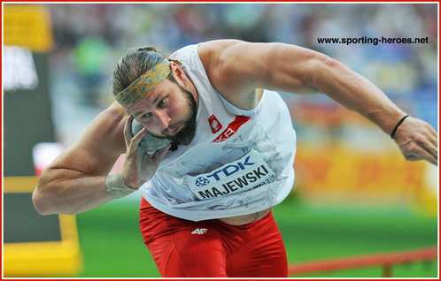 Tomasz Majewski - Poland - Sixth place at 2013 World Championships in Russia.